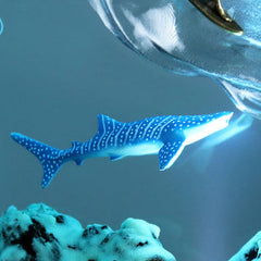 Wave Surfing Shark Resin Lamp