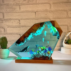Seabed Exploration Resin Table Light