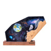 Space Galaxy Resin Table Lamp
