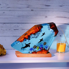 Orcas Underwater Resin Table Light