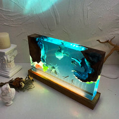 Underwater World Resin Table Light