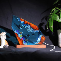 Orcas Underwater Resin Table Light