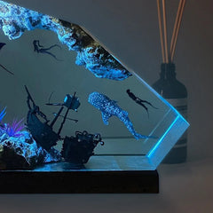 Beatufiul Seabed Resin Table Lamp