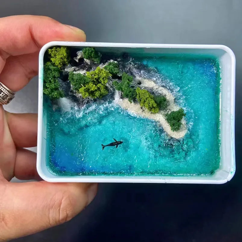 Mini Landscape Resin Gift